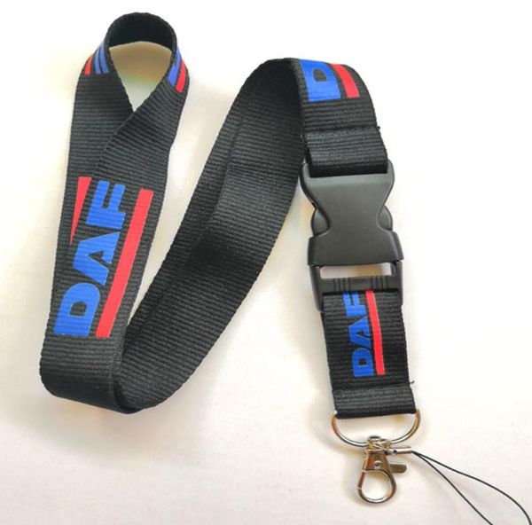 30pcs DAF Truck Logo Lonyard Neck Cell Telephone Téléphone STRAP ET TÉLÉPHON