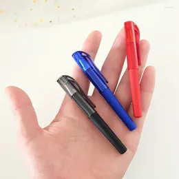 Mini stylo Gel Portable 0.5mm, 30 pièces/lot, encre noire, bleue, rouge, neutre mat, fournitures de papeterie pour Signature scolaire et de bureau pour enfants