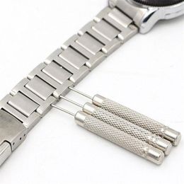 30pcs lots de haute qualité en acier inoxydable montre pour bande bracelet en acier poinçon lien goupille outil de réparation 0 7 0 8 0 9 1 0mm nouveau gl252Q