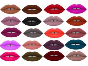 30pcs New Miss Rose Lot Lipstick Matte Pigment durable Pigment Nude Makeup Liquide Matte Red Lipstick2619358