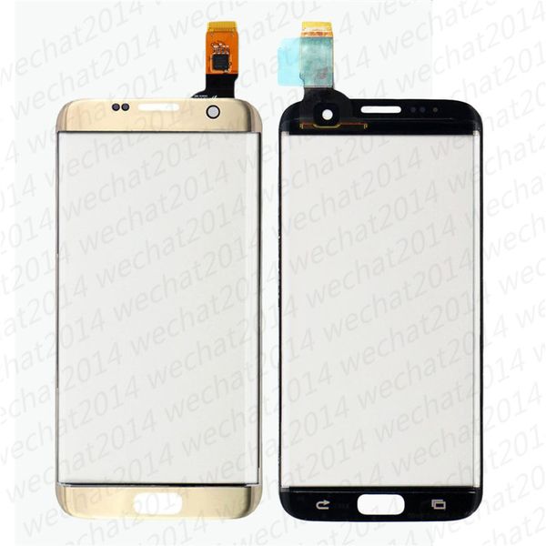 Pieza de repuesto del digitalizador de la pantalla del panel táctil de cristal frontal OEM 30PCS para Samsung Galaxy S7 Edge G935 G935A G935F DHL gratis