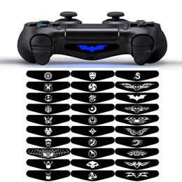 30 stks per set Custom LED Skin Sticker voor PlayStation 4 PS4 Gamepad Controller Decal Game Light Bar Stickers DHL FEDEX EMS GRATIS schip
