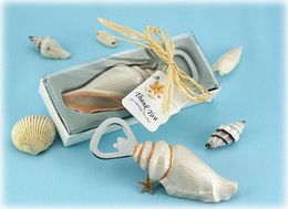 30 sten zeeschelpen openers zeeschelp flesopener zand zomer strand thema douche bruiloft gunsten cadeau in box8663650