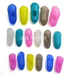 30 pièces Silicone guitare pouce doigt choix protecteur doigt dé à coudre doigt garde sécurité protéger S M L8448387