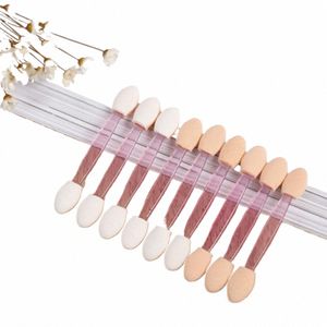 30 stks Zachte Dubbelzijdige Oogschaduw Applicator Oogschaduw Borstel Goede Sanitati Makeup Tools S875 #