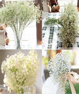 30 stuks Stok In een Vaas VAN Gypsophila Kunstbloemen Tafelbloemen Nep Babysbreath Zijden Bloemen Plant Thuis Bruiloft Decoratie1894332