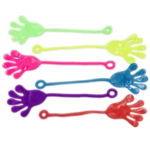 30 stks Sticky Hands Slap Party Gunsten Supplies Vinyl Squishy Toy Play Pinata Fillers Birthday Gift Treat Bag Wedding Gunsten