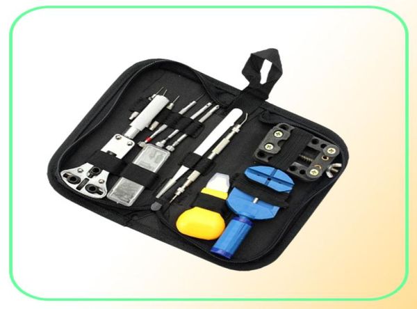 30pcs Watch Tool Set Toues Repair Tools Kit Tools Watch Tools Hatchmakers Set avec gaine en cuir 13X Tools 18x Bits Pins33024982231