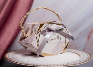 30pcs Boîte de bonbons de mariage avec sacs d'emballage de chocolat ruban Sacs de mariage Souvenirs d'anniversaire Baby Shower Favors Box7164159