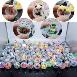 30PCS Wholesale Novelty Funny Relaxing Mixed Surprise Egg Capsule Ball Model Puppets Toys Kids Children Gift Random Delivery