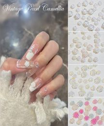 30pcsbag Nail Art Glitter Bloemvormen Mix size Pailletten Acryl Tips Glanzend Nagels Kunst Accessoires Decoraties4203794