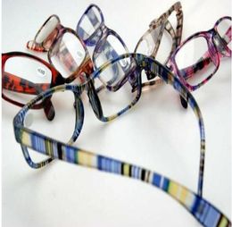 30pcslot Mode kleurrijke leesbril variëteit kleuren sterkte kracht van 100 tot 400 accepteren gemengde order3951481