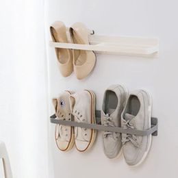 30Seamless wandgemonteerd schoenenrek Huisopslag driedimensionale wandslippers plank Hoge hakken sportschoenen opslagrek