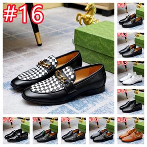 30stijl maat 38 tot 45 heren Oxford schoenen Wingtip Echte kalf Leather Luxury Brand Lace Up Business Office Brogue Designer Dress Shoes For Men