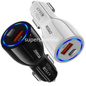 30w 18w carga rápida pd usb c carregador de carro 2 portas qc3.0 adaptador de energia automática para iphone 12 13 14 15 samsung tablet pc gps android s1