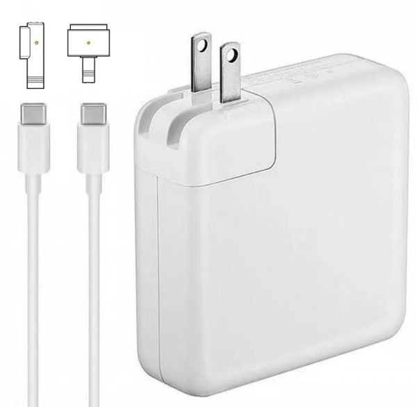 Adaptateur secteur MagSafe 30W 40W 60W 85W 87W 96W 140W, tête en T, tête en L, chargeur de remplacement de TYPE C pour Apple MacBook Air Pro Mac OS IMac Mini LL