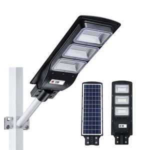 30W 60W 90W tout en un solaire LED réverbère Radar PIR capteur de mouvement étanche IP67 applique paysage jardin lumière