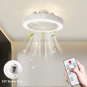 30W E27 Ceiling Lights Fan With Remote Control for Bedroom Living Home Silent AC85-265V
