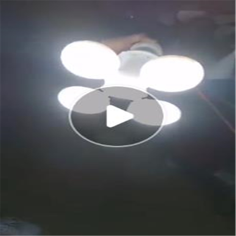 Lampadina LED da calcio pieghevole da 30W E27 AC85-265V
