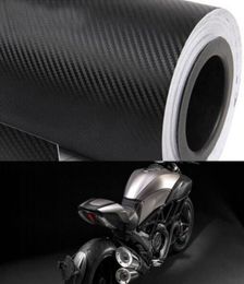 Motocicleta de 30x200cm Fibra de carbono 3D Vinyl Wrap Whole Roll Películas Películas Estilizando Auto Motorcycle Accesorios de motocicleta8993788