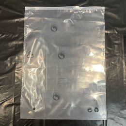 30x40cm Merk Designer Transparante PVC verpakking tas Schoudertassen Handtassen Kleding Sjaals Plastic Stofzakken