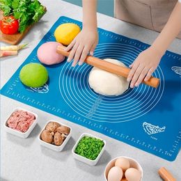 Feuille de tapis de cuisson en Silicone 30X40cm pour rouler la pâte à Pizza grand support de fabricant antiadhésif outils de cuisine 220815