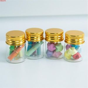 30x40x21mm 15 ml Mini Transparante Glazen Flessen Met Aluminium Schroefdop Lege Gouden Metalen Deksels Flesjes Potten 50 Stuks Hoge Kwaliteit Pcidr Fefku