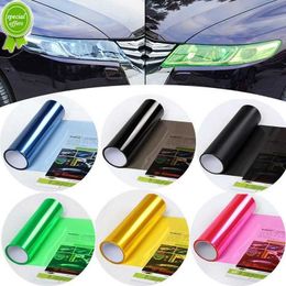 30x60 cm universel multicolore voiture autocollants voiture phare feu arrière antibrouillard Wrap Film Auto lampe style protecteur vinyle Film