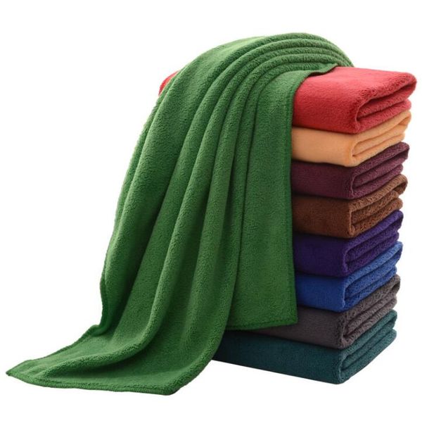 30x70cm super absorbant microfibre séchage serviette yoga exercice blakets serviettes voiture lavage serviette sport course essuyage bain wrap serviette cheveux