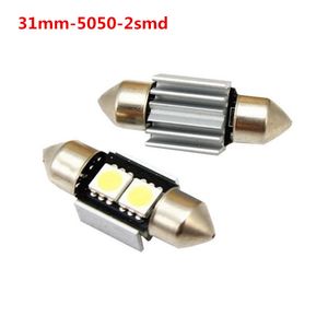 Ampoules d'éclairage 31 36 39 panneau de 41 mm led 5050 smd 2 3 4 6 8 dôme blanc feston CANBUS sans erreur