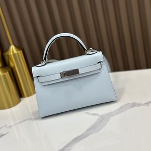 31 Color Luxury 19cm Epsom Handbag Fashion Diseñador Bolse Mirror Mirror Handmer Calter