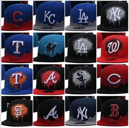 31 kleuren yshun heren honkbal snapback hoeden klassiek alle teams royal blauw hiphop zwarte marine new york "sport verstelbare caps chapeau sprint gestikte mix kleuren ap5-05