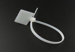 Tive de câble en nylon de 3100 mm avec étiquette d'étiquette Câble de boucle Étiquette Étiquette entier ZA63096766288