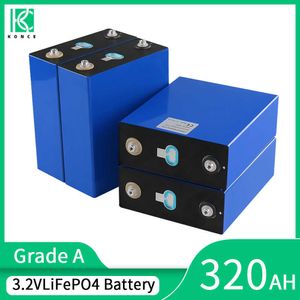 Batterie Lifepo4 310AH 3.2V 320AH, Lithium fer Phosphate, batterie solaire Rechargeable, 12V 24V, pour système de stockage d'énergie de camping-car