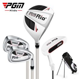 312 leeftijd jongens meisjes kinderen golfclub volledige sets cadeau kinderschool junior school oefening leren carbon swing putter tas driver ijzer 240424