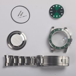 Kit de boîtier de montre 3135, pièces de réparation pour acier inoxydable 904l, mouvement 3135, saphir de 40mm