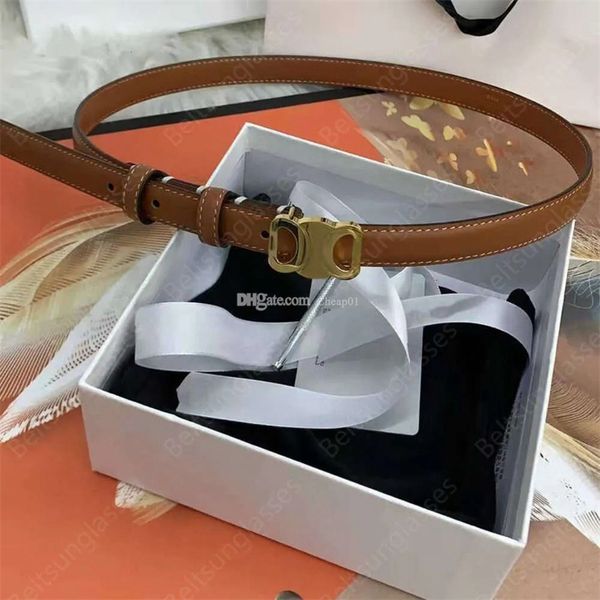 314 Ceinture en cuir vente concepteur véritable sur Ceinture Luxe femmes ceintures formelle brillant doré Sier boucle largeur s