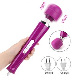 315 mm Big Magic Wand Vibrators for Women Clitoris Estimulador Vaginal Anal Anal consoladores Sexy Masturbator Masturbator erótico