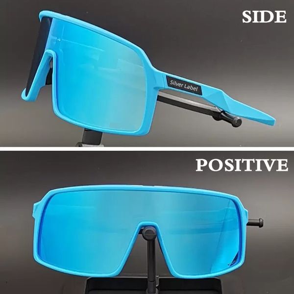 316 14 OO9406 2024 Ciclismo Color Sutro Gafas Hombres Moda Polarizadas TR90 Gafas de sol Deportes al aire libre Gafas para correr 3 pares L