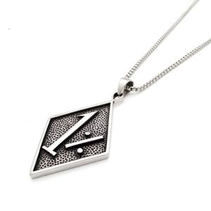 316 acier inoxydable Biker numéro 1% Punk gothique hommes pendentif rétro Antique argent Hip Hop dame pendentif à breloque bijoux pour femmes