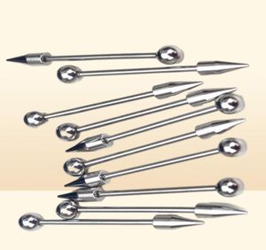 316L en acier inoxydable nombril langue lèvre ongles nez vis mamelon oreille sourcils anneaux goujons polyvalent corps piercing bijoux mixte 3461375