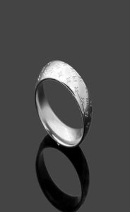 316L Titanium staal Nieuwe aankomst originele merk Band Ringen in de breedte voor Vrouwen en Mannen bruiloft sieraden 7934138