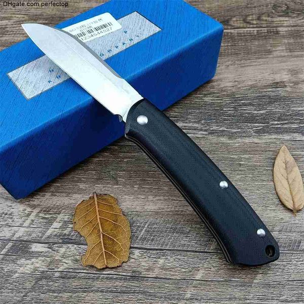 319 Le plus récent couteau pliant tactique BM Proper Slipjoint D2 lame de pied de mouton G10 poignées robustes et tranchants Mini outils à main de Camping couteau-cadeau BM 537 5370 940 9400