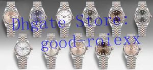 31mm dames montres or rose femmes automatique 2688 mouvement eta montre diamant cadran EWF Ladys date 278271 jubilé bracelet femmes montres mécaniques