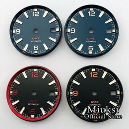 31 mm lichtgevende steriele horlogeknop voor ETA 2836/2824, Miyota 8205/8215 / 821A / 82series, Mingzhu DG 2813/3804 Beweging