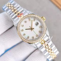 31 mm de montres féminines Designer Dimond Watches Clueted Le montre de luxe Automatique Date de montres Just Watchs MECHANICAL MASS MONTES MONTES CALENDRAUX CALENDRA