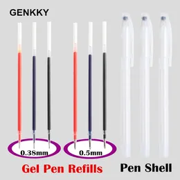 31PCS / lot Promotion Gel Reffills Reffills Set Shell 0.380,5 mm Reachide de bureau Supplies Student Examin Special Gift for Children