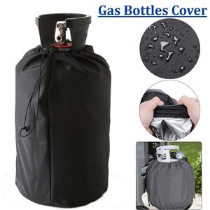 31x59cm Couvercle du réservoir de propane Bouteille de gaz Couvre-poussière étanche anti-poussière BBQ Grill extérieur pluie protéger Oxford tissu sac de rangement 220427