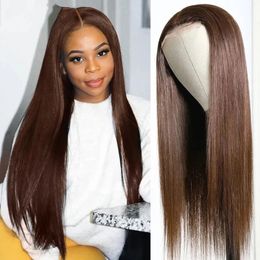 32 34 pouces de long Brow Broe Broe Lace Lace front humain Wig Black Women's Synthetic Fermé Wig 13 * 4 Human Hair Set Cosplay