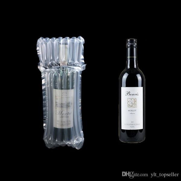 Bolsa de estiba de aire de 328cm, envoltura protectora llena de aire para botella de vino, bolsas inflables para envolver columnas con cojín de aire con bomba